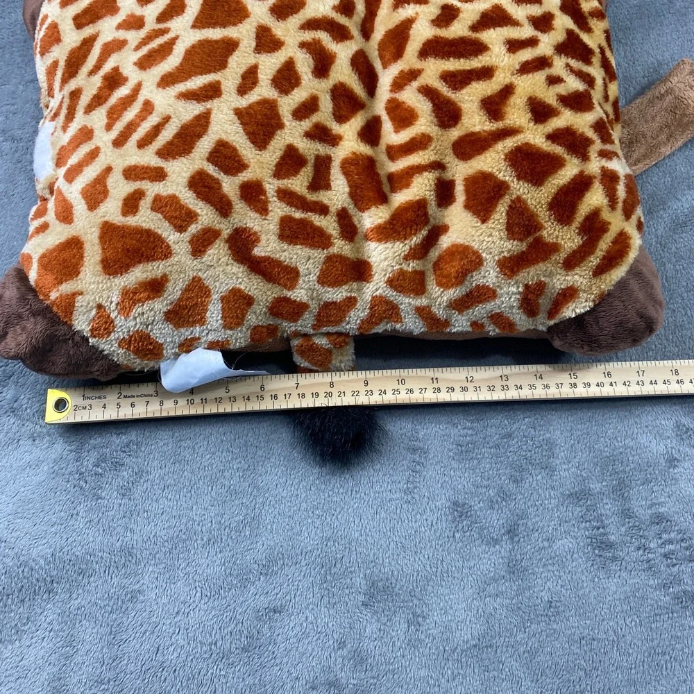 Jolly Giraffe Pillow Pets Originals Stuffed‎ Animal Plush Brown Safari
